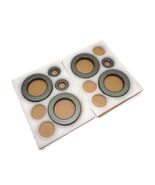 Mixed Lot of 7 Large  Toroid Ferrite Cores  Ring LP23 2 1/8" ID &amp; LXP38 ... - $99.00