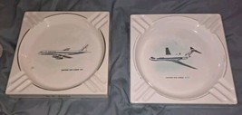 United Airlines B-727 Boeing &amp; DC - 8 Square Ashtray (7&quot;) , 1962 DOLAND ... - £73.70 GBP