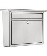 Architectural Mailboxes 2417PS-10 Maya Locking Wall Mount Mailbox, Large, - $2,551.32 MXN