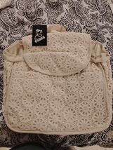 Back Pack Doile Design White New With Tags - $9.99