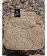 Back Pack Doile Design White New With Tags - $9.99