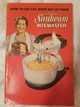 1950 Sunbeam Mixmaster Manual &amp; Recipes - £7.77 GBP