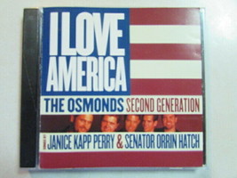 The Osmonds Second Generation I Love America Cd Songs By Janice Kapp Perry: Rare - £19.25 GBP