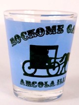 Rockome Gardens Arcola Illinois Horse And Buggy 2.25&quot; Collectible Shot Glass - £7.49 GBP