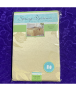 Spring Blossoms Damask Tablecloth 60 in x 84 in. Oblong Shape - $25.00