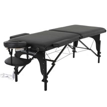 BEST MASSAGE TABLE BED PORTABLE FOLDING FOLDABLE HEATED COLLAPSIBLE ADJU... - £228.11 GBP
