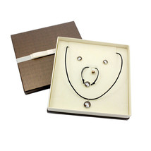 Bull Terrier. Jewelry with box. Earrings, a bracelet and necklace - £34.37 GBP