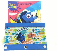 Disney Finding Dory &amp; Nemo Coloring Activity Book Plus 3 Rings Pencil Case - £8.67 GBP