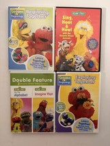 Sesame Street DVD Lot Sesame Beginnings Sing Hoot And Howl Lot Of 4 Used  - £18.05 GBP