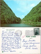 New York Catskill Mountains Stony Clove Notch Posted to FL in 1976 VTG Postcard - £7.51 GBP