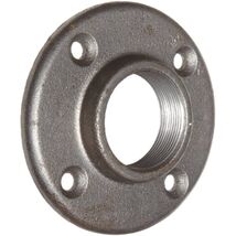 Anvil 8700163952, Malleable Iron Pipe Fitting, Floor Flange, 1&quot; NPT Female, - $31.74 CAD