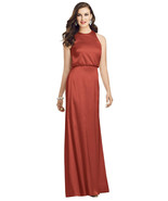 Dessy 3055...Sleeveless Blouson Bodice Trumpet Gown...Amber Sunset....Si... - $103.55