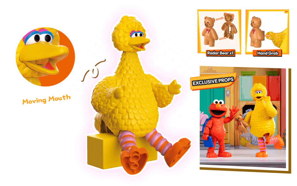 Sesame Street - Wave 1 Set of 4-pcs Building Set by BLOKEES Item image 2