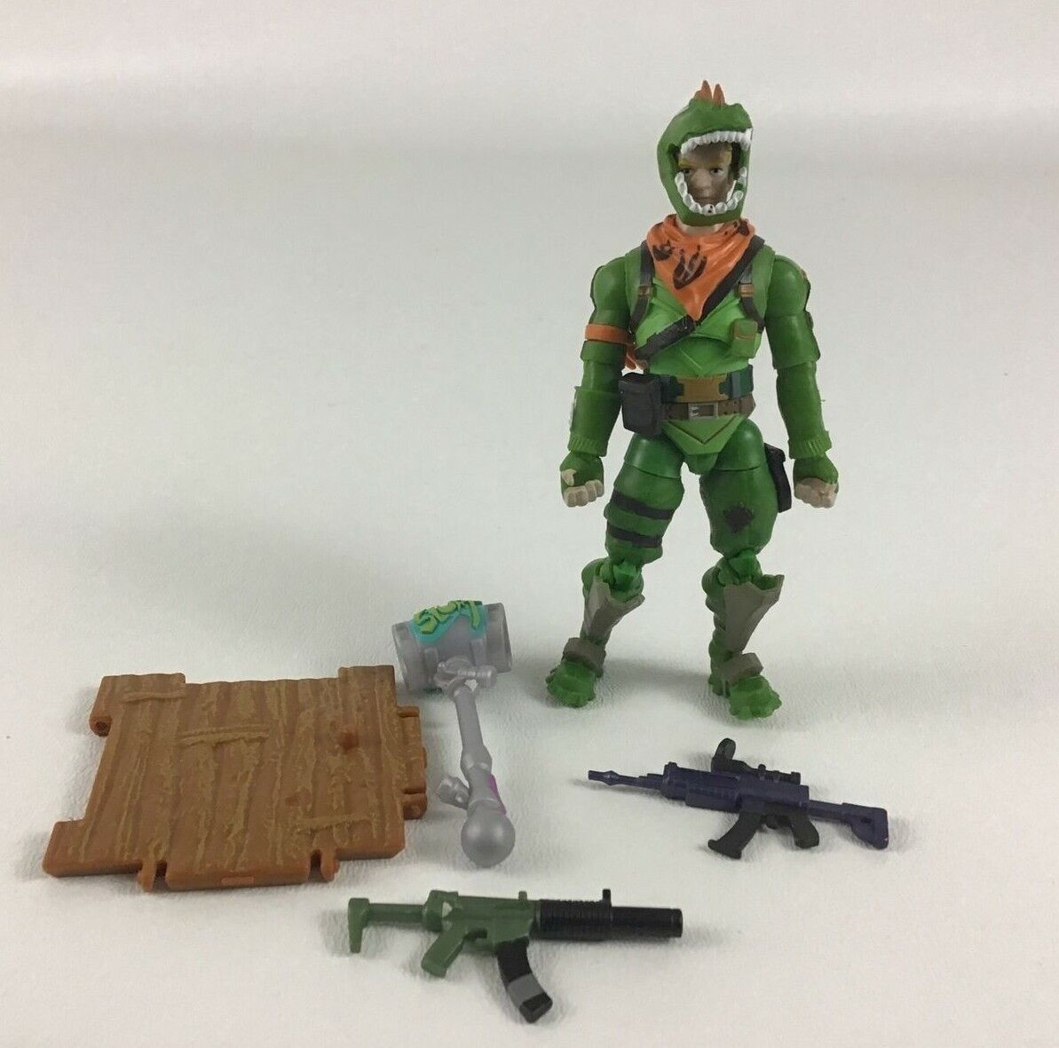 Primary image for Fortnite Squad Mode Rex Collectible Figure Articulated Weapons Building Material