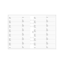 Filofax A5 Notepad for Name/ Address/ Email/ Telephone/ Fax/ Mobile  - $13.00