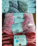 9 Skeins and 1 Partial Skein Of Lion Brand Martha Stewart Mambo Yarn - $185.34 MXN