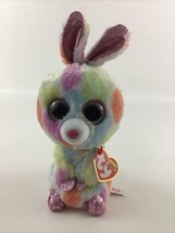 Ty Beanie Boos Bloomy Plush Bean Bag Stuffed Toy Bunny Rabbit Sparkle wi... - $16.78