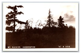 RPPC Mount Rainier Washington WA VI A 332 Photo Postcard R7 - £3.83 GBP