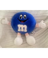 M&amp;M&#39;s Blue Plush Stuffed Toy Fun Friend 11/12 Inches Tall 1994 Mars Corp - $18.11 CAD