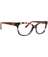 Tory Burch Eyeglasses TY 2079 1682 Pearl Brown Havana Butterfly Frame 51... - $99.99