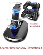 Dual Charger Station Charging Stand dock base For Playstation 4 PS4 Controller - £17.77 GBP