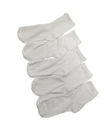 OFFTESTY White Socks 5-Pack,Breathable Casual Socks for Daily Wear - $13.92