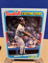 Rickey Henderson # 21 1989 Fleer Baseball Card - £23.77 GBP