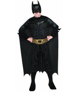 Batman Dark Knight Rises Boy&#39;s BATMAN Costume with Mask &amp; Cape  Medium NEW - £17.33 GBP