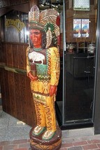 6&#39; Cheers Tv Cigar Store Indian Chief, 6 Ft Replica, F Gallagher, *Special* - £1,526.25 GBP