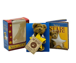 Boyds Bear You’re A Star 3 inch Jointed Plush Bear 32 Page Booklet Graduation - £14.90 GBP