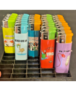 Funny Sayings Electronic Disposable Lighters Adjustable Flame 32 Display - $110.72 MXN