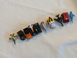 Lot of 10 Vintage Micro Machines Military Jets Planes Dump Truck Galoob - £30.59 GBP