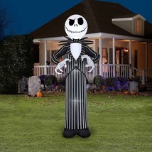 HUGE The Nightmare Before Christmas Jack Skellington 10 Ft. Halloween In... - $1,189.14 MXN