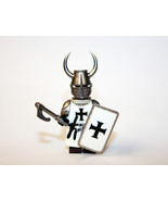 Minifigure Teutonic Order Knight Deluxe With Axe Castle Soldier Bulk Block - €8,25 EUR