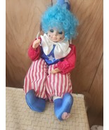 Brinn&#39;s 1989 July Collectible Calendar Clown Doll Uncle Sam’s BD 4th of ... - $28.81 CAD