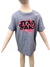 NWT Boys&#39; GAP Star Was Blue S/S Darth Vader Graphic T-Shirt Sz XS (4-5) - $15.83