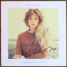 Kim Juna - Summer Dream Signed Autographed Promo CD Album K-Pop 2016 - £23.59 GBP