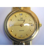 RICARDO 22KGP Quartz Japan Women&#39;s Wristwatch - $53.65 CAD