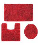 3-Piece Red Mat Set 20x31, 20x20 Contour, 18x18.5 Lid - $76.22