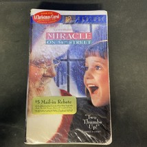 Miracle on 34th Street (Clamshell VHS, 1995) Sealed - £7.78 GBP