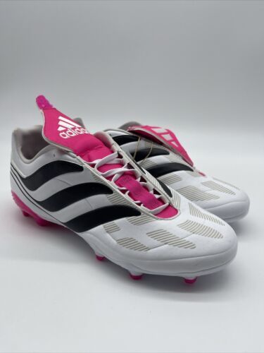 Primary image for Adidas Predator Precision.3 FG White Soccer Cleats ID6790 Men’s Size 7 Women’s 8