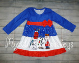 NEW Boutique Charlie Brown Snoopy Long Sleeve Girls Christmas Dress - £5.52 GBP+