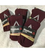 NIP reebok all sport youth socks size small burgundy Five pairs Size Small - $65.58 CAD