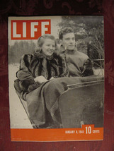 LIFE magazine January 8 1940 Bowdoin Party WWII Germany Buddhism William Steig - £9.51 GBP