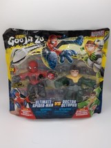 NEW Heroes of Goo Jit Zu Marvel Spider-Man VS Doctor Octopus 4.5&quot; Action... - $18.07