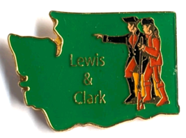 Lewis Clark Historic Trail Pin Washington State Souvenir USA Explorer Hi... - $9.99