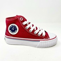 PF Flyers Center Hi Reis Red White Kids Retro Casual Shoes Sneakers KC1001RD - £31.56 GBP