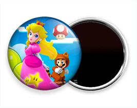Princess Peach Super Mario Fox Fridge Refrigerator Magnet Video Gamer Gift Idea - £10.68 GBP+