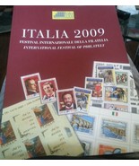 Italia 2009 International  Festival of Philately Stamps Catalog - $10.25