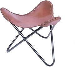 Star Butterfly Chair Home Decor - Cover With Stand (Brown) By Tuzech Leather Arm - £72.33 GBP